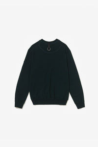 CREWNECK STONE WASHED GREEN