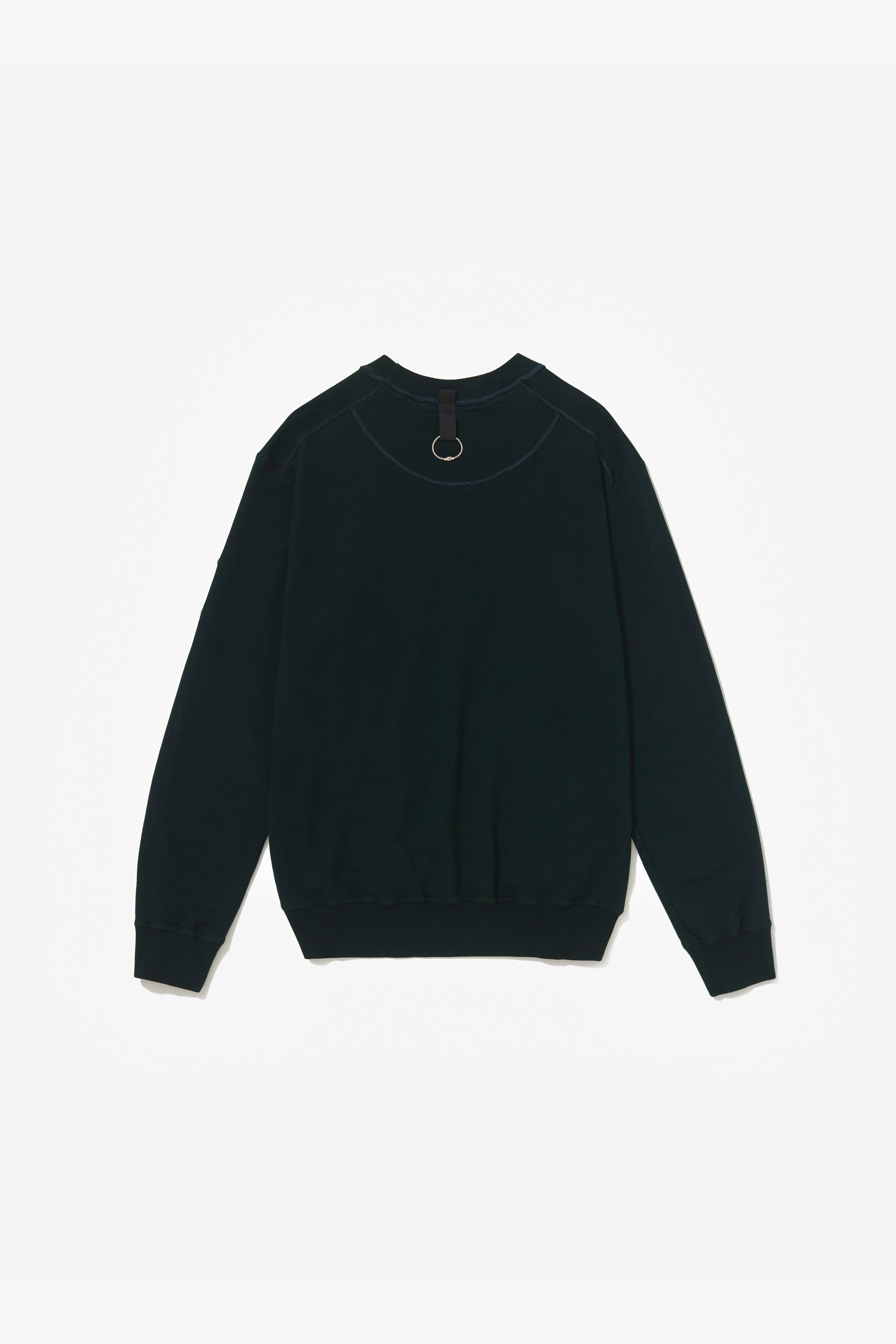 CREWNECK STONE WASHED GREEN