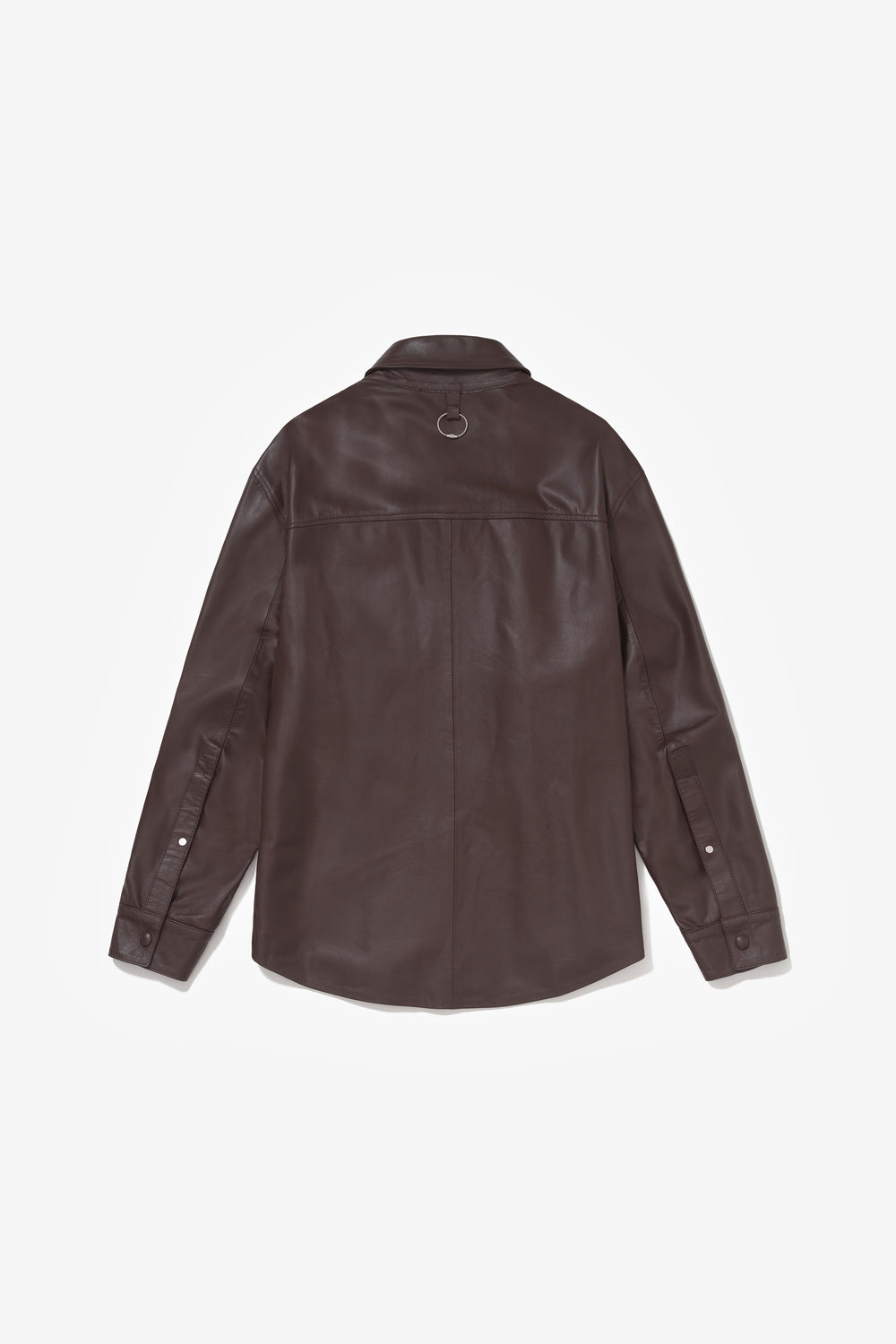 PRÉ VENDA - DYNAMIC LEATHER SHIRT BROWN