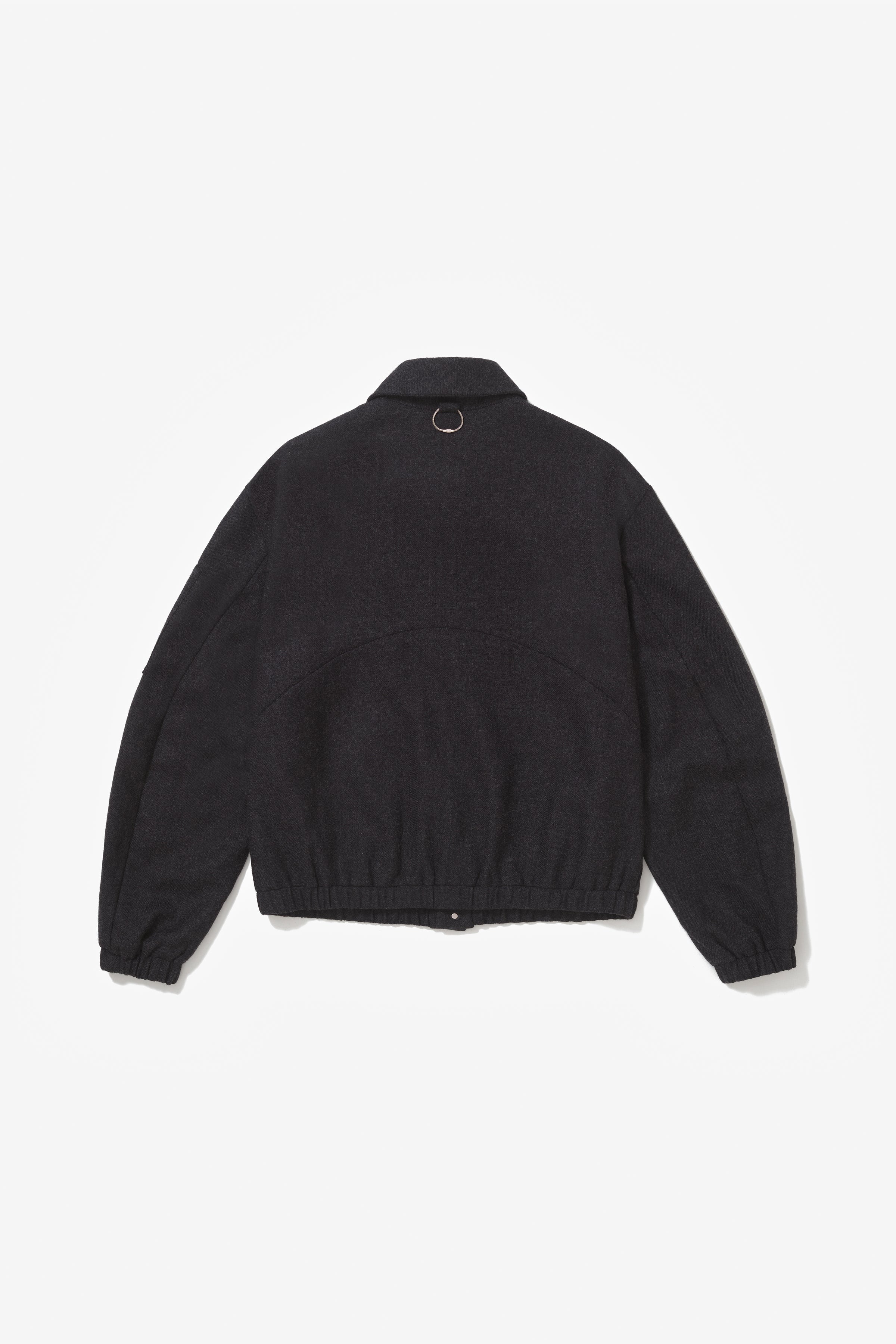 BRUTALIST COACH JACKET DARK GREY