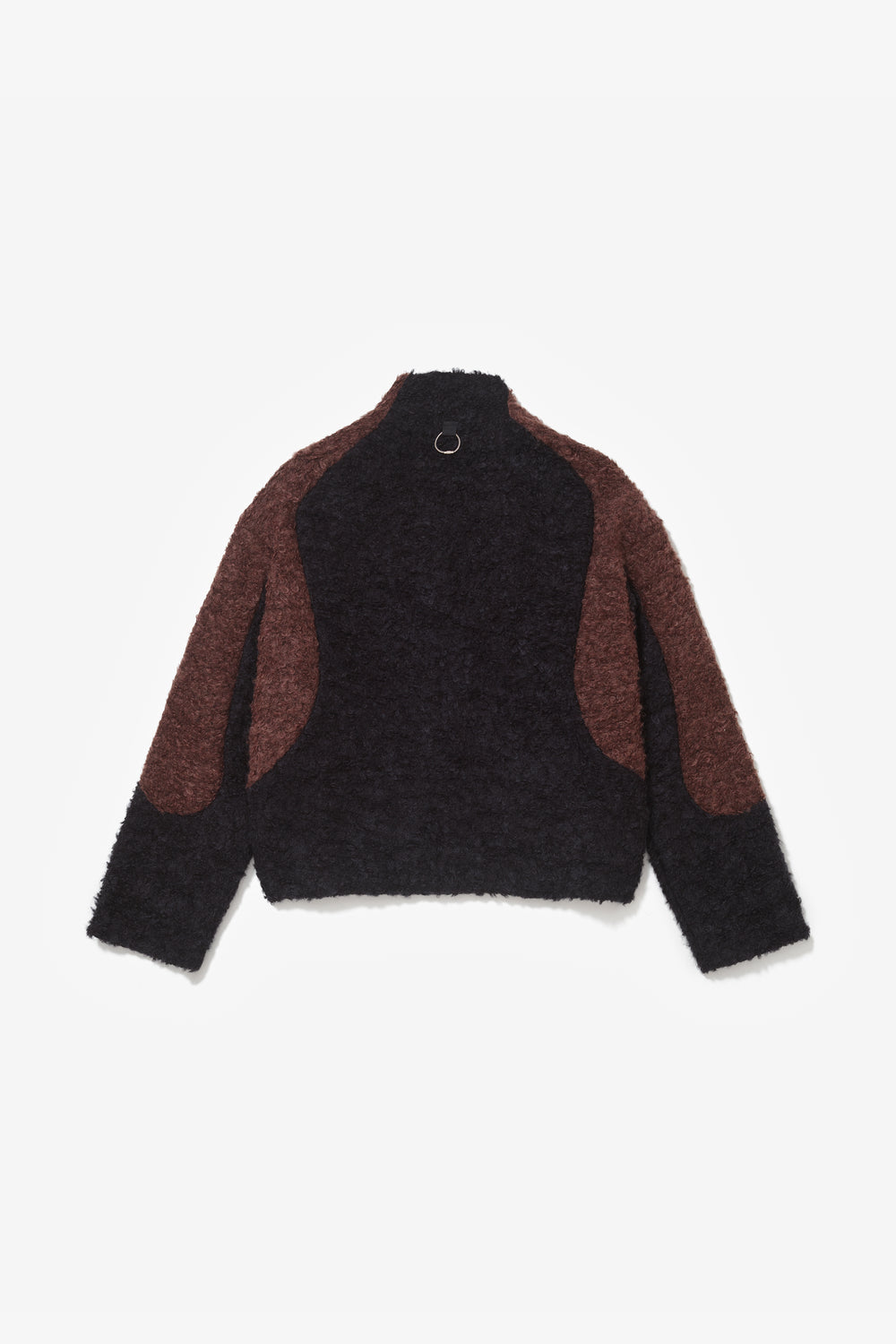 EX-IN FLEECE JACKET BLACK / BROWN