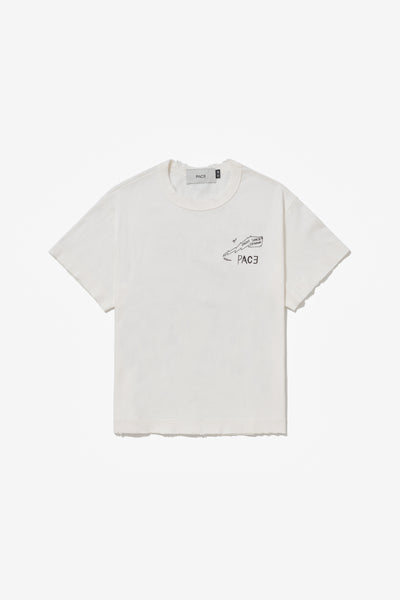 トップス 369 OZworld TEE TEE OKINAWA SKETCHES OFF WHITE 90's – PACE ™