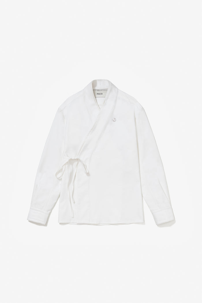 KIMONO SHIRT WHITE