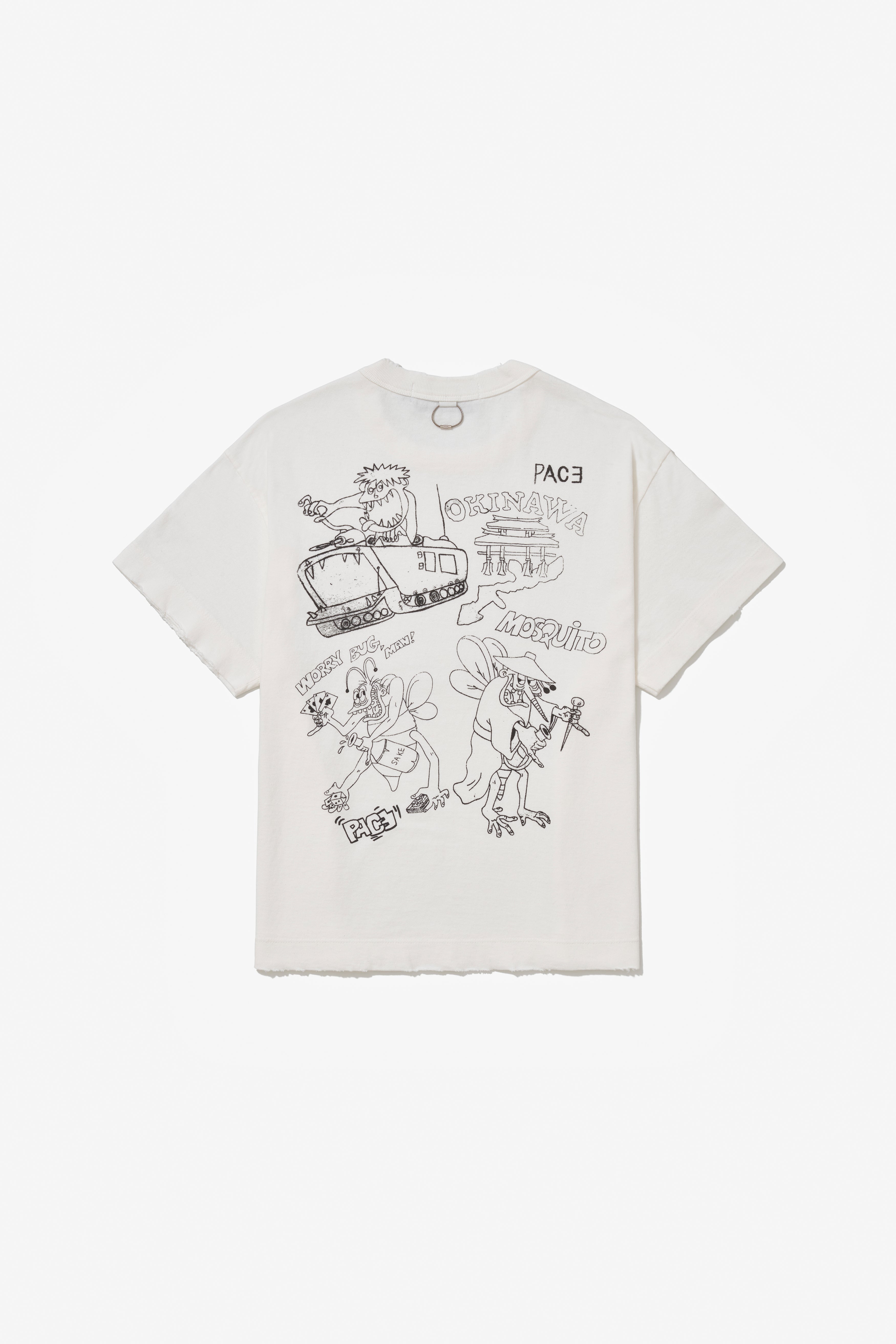 TEE OKINAWA SKETCHES OFF WHITE 90's – PACE ™