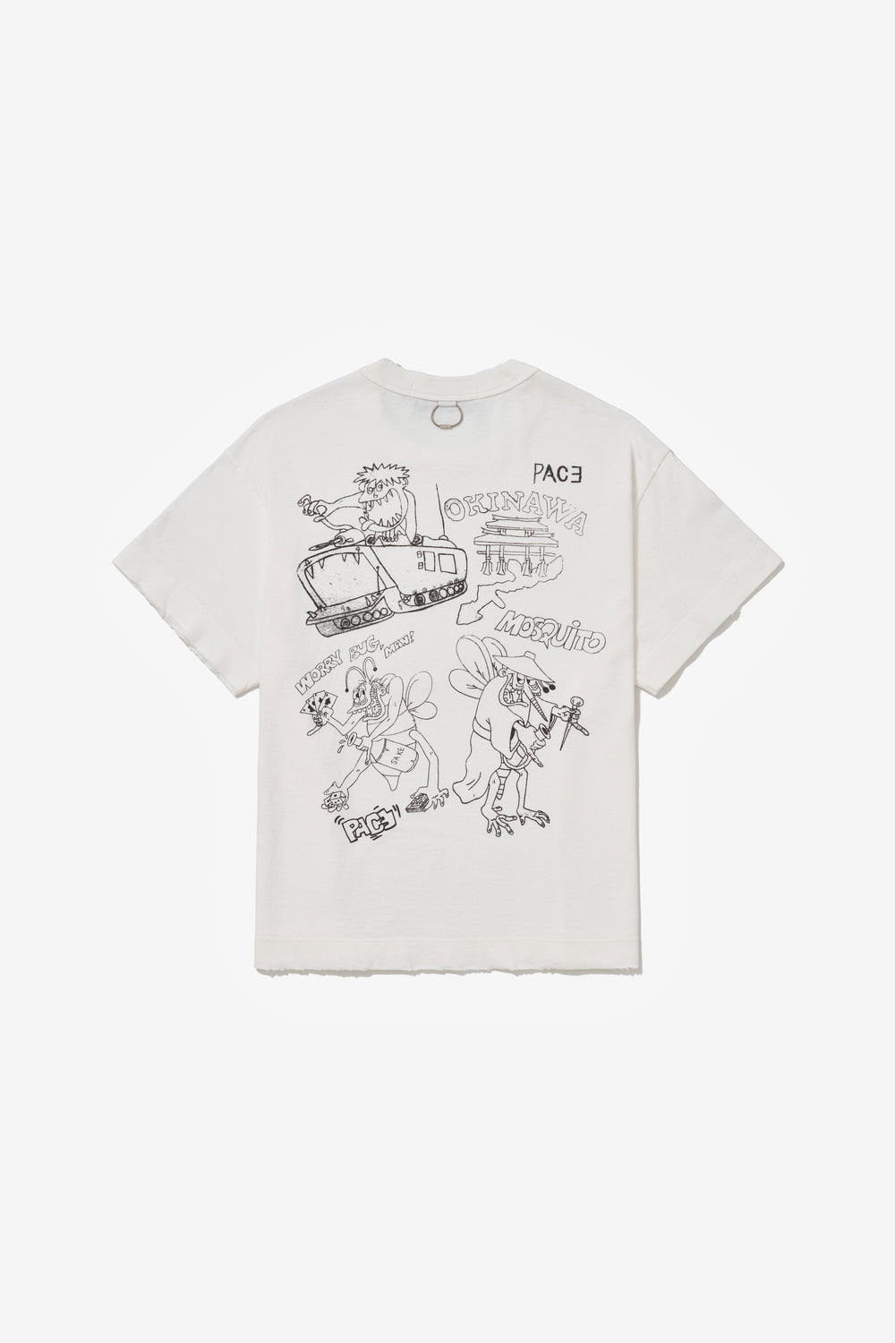 TEE OKINAWA SKETCHES OFF WHITE 90's – PACE ™