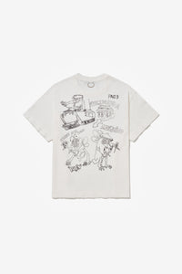 TEE OKINAWA SKETCHES OFF WHITE 90's