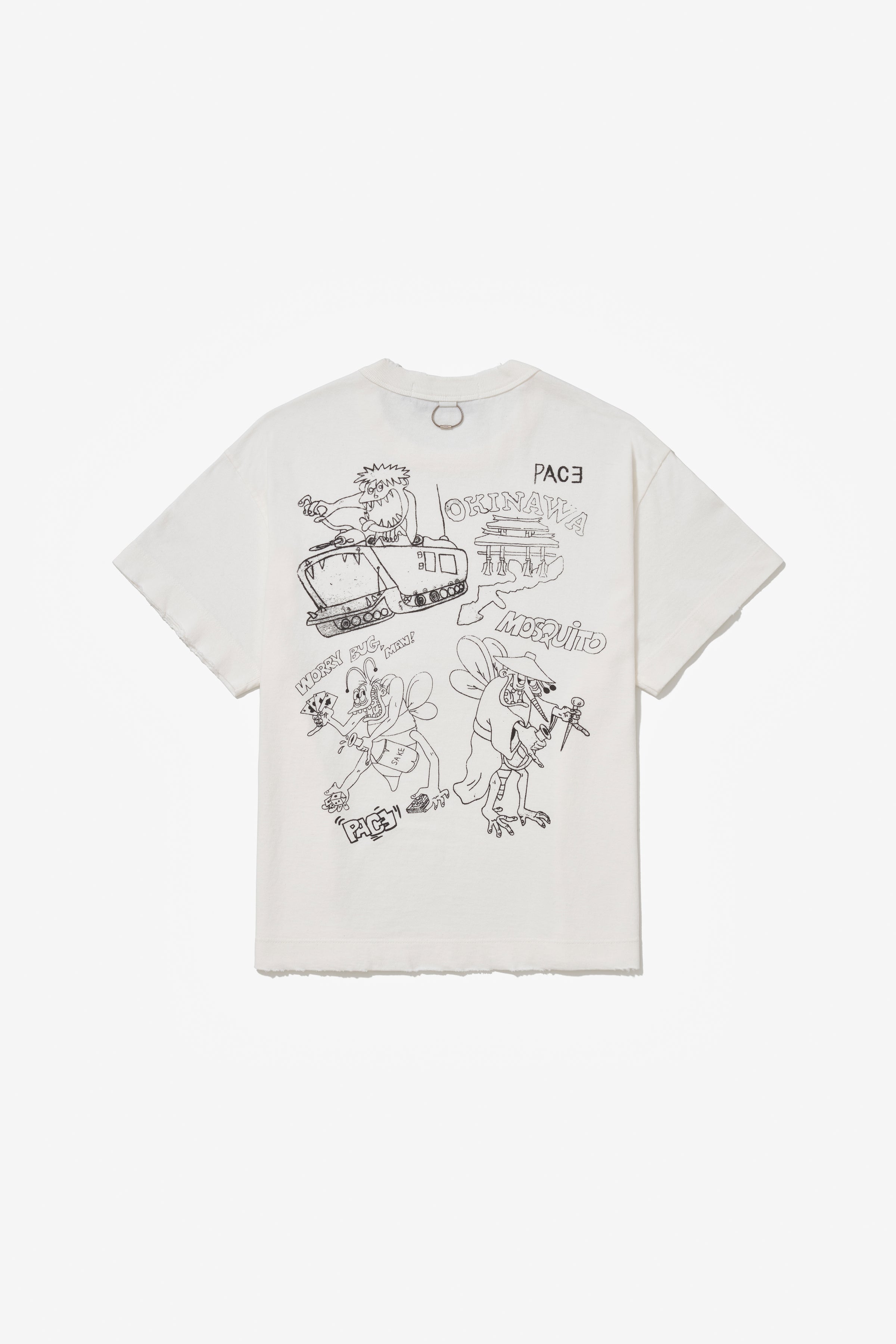 TEE OKINAWA SKETCHES OFF WHITE 90's