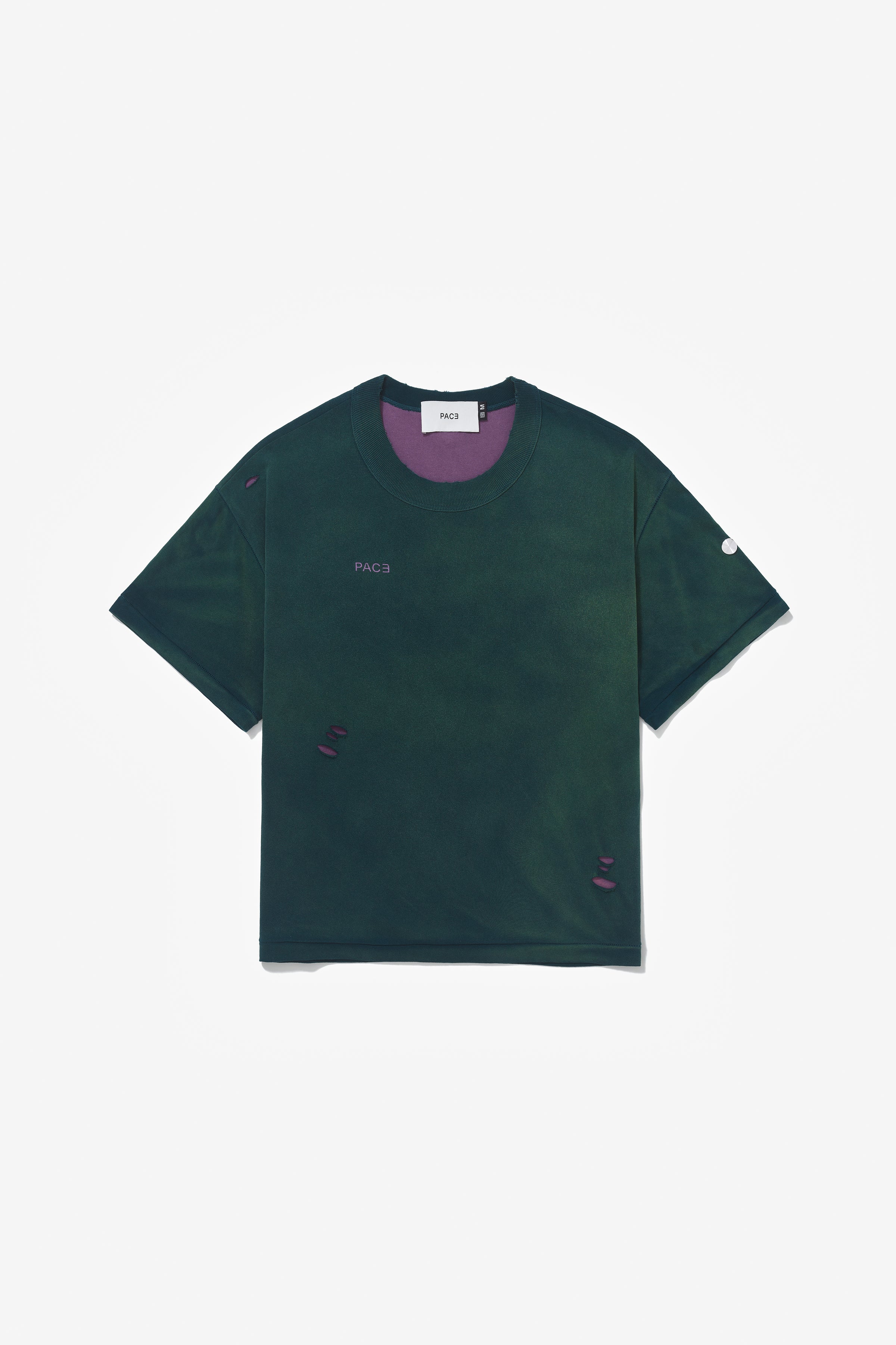 TEE HAJICHI STONE WASHED GREEN