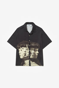 “EOT” CUBAN COLLAR SHIRT BLACK