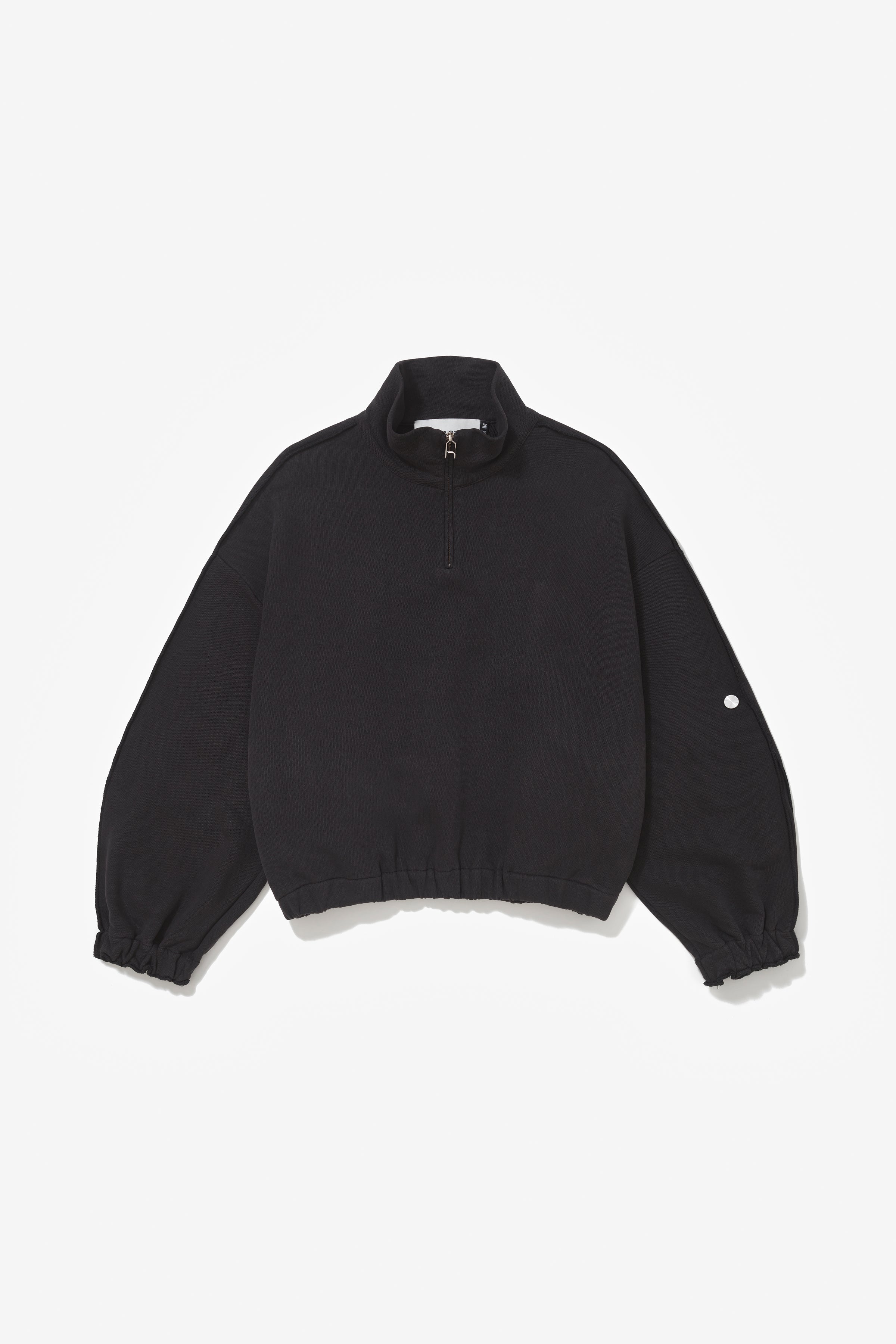 FUNNEL JERSEY VINTAGE BLACK