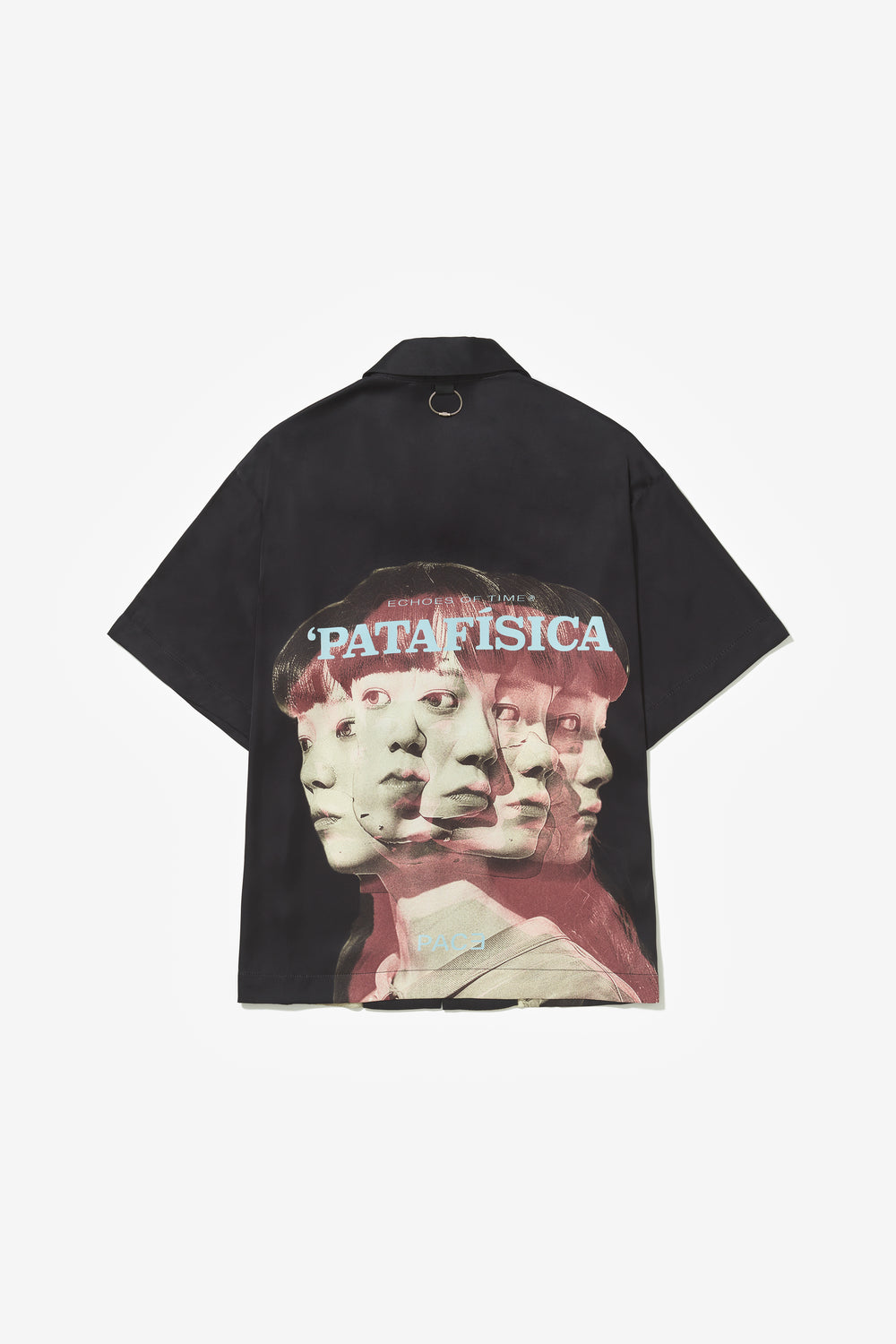 “EOT” CUBAN COLLAR SHIRT BLACK