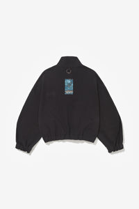 FUNNEL JERSEY VINTAGE BLACK