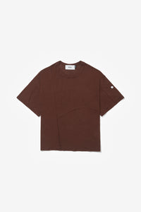 WOOL TEE BROWN