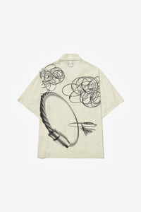 STEEL CABLE CUBAN COLLAR OFF WHITE