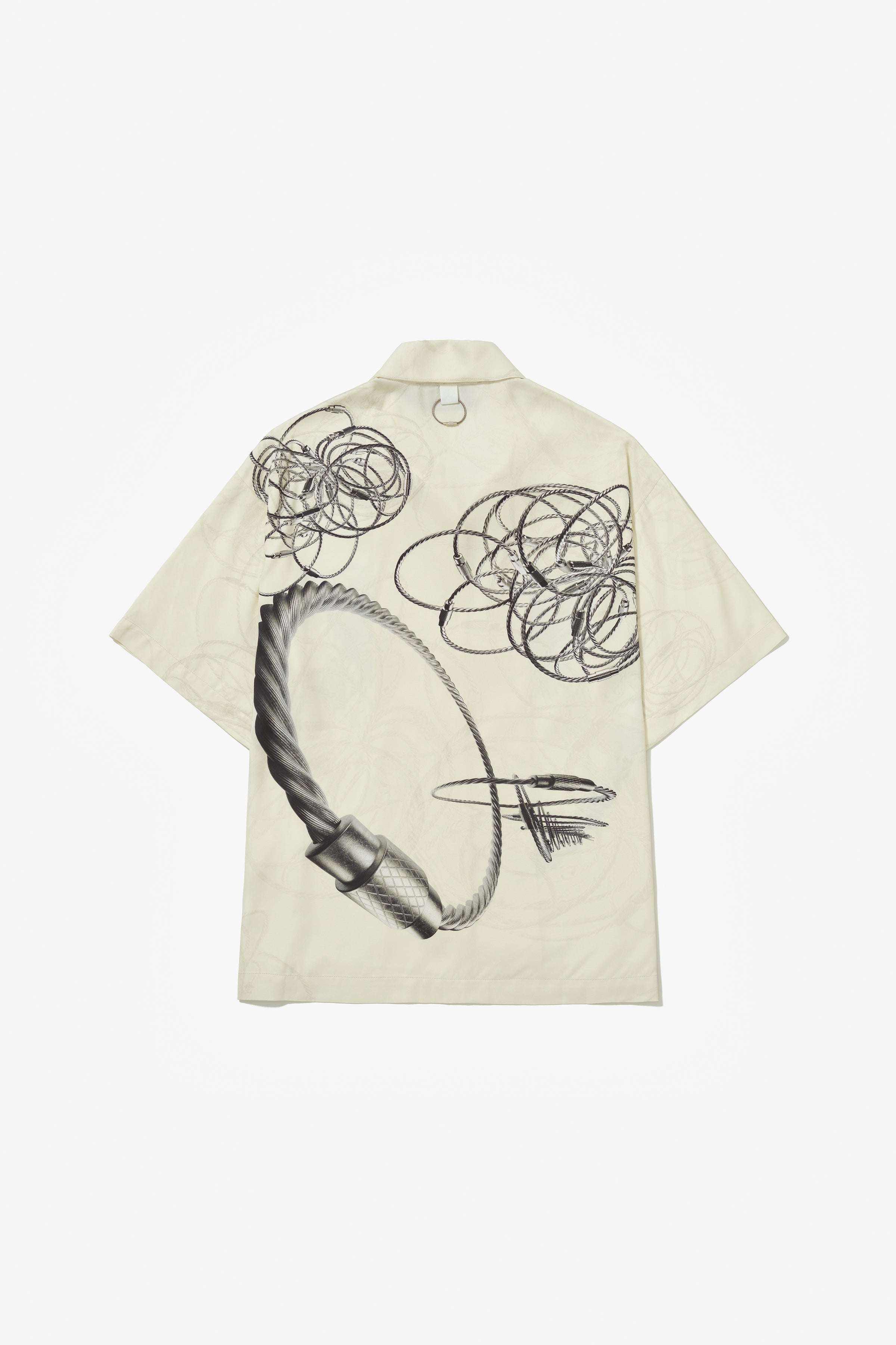 STEEL CABLE CUBAN COLLAR OFF WHITE