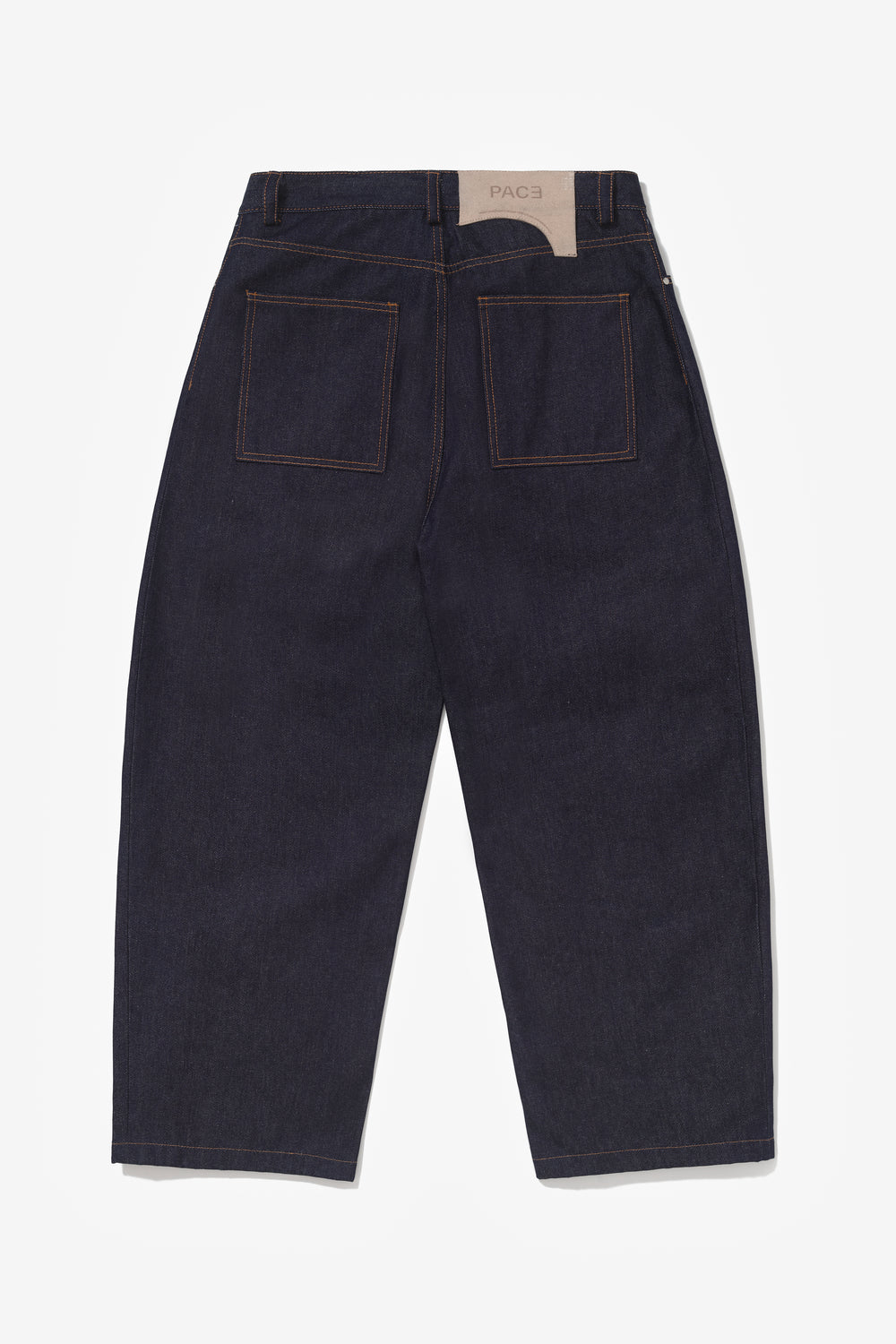 HERIPO PANTS INDIGO RAW DENIM