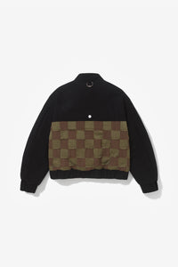 MOSAIC BOMBER JACKET GREEN