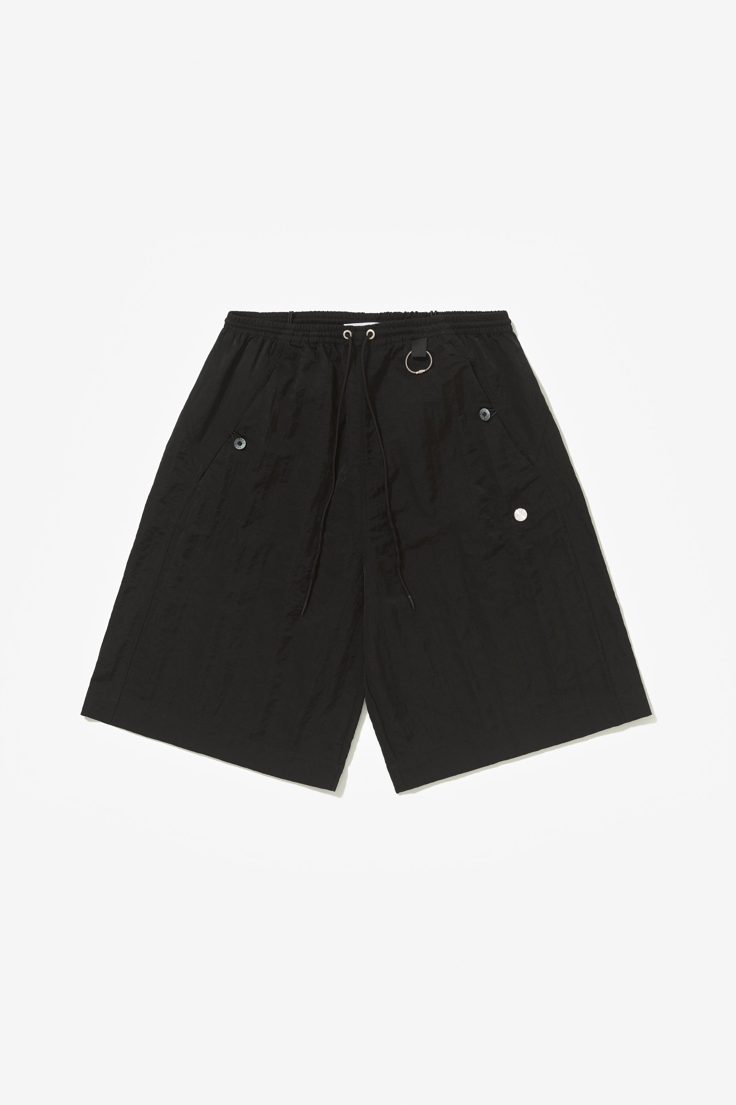 MIDMASA NYLON SHORTS BLACK