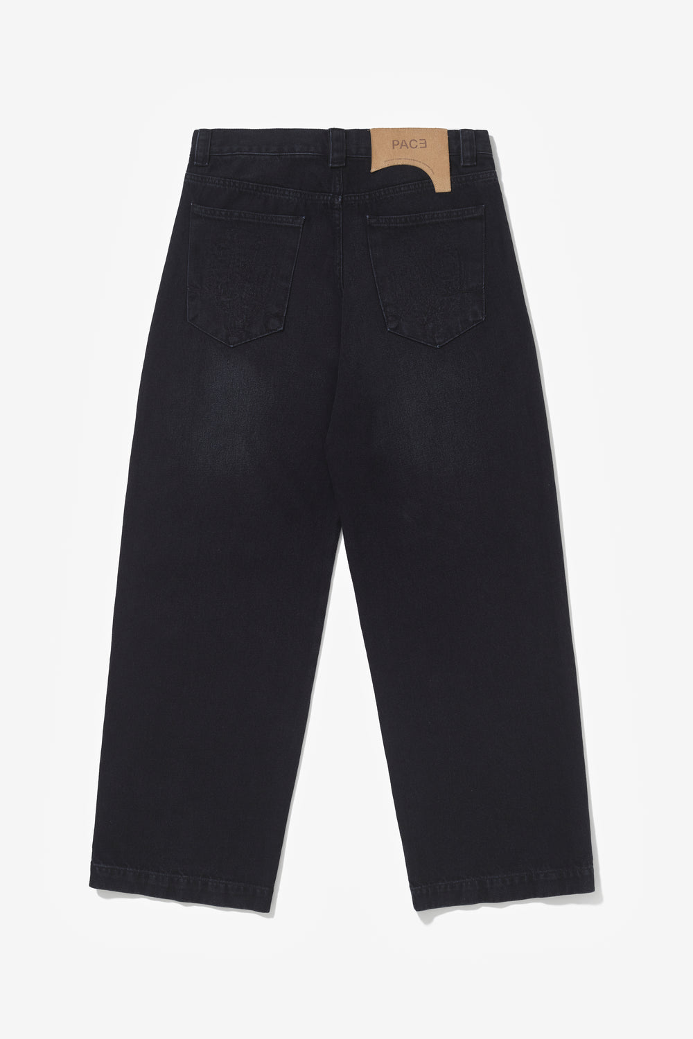 BLACK STRAIGHT JEANS