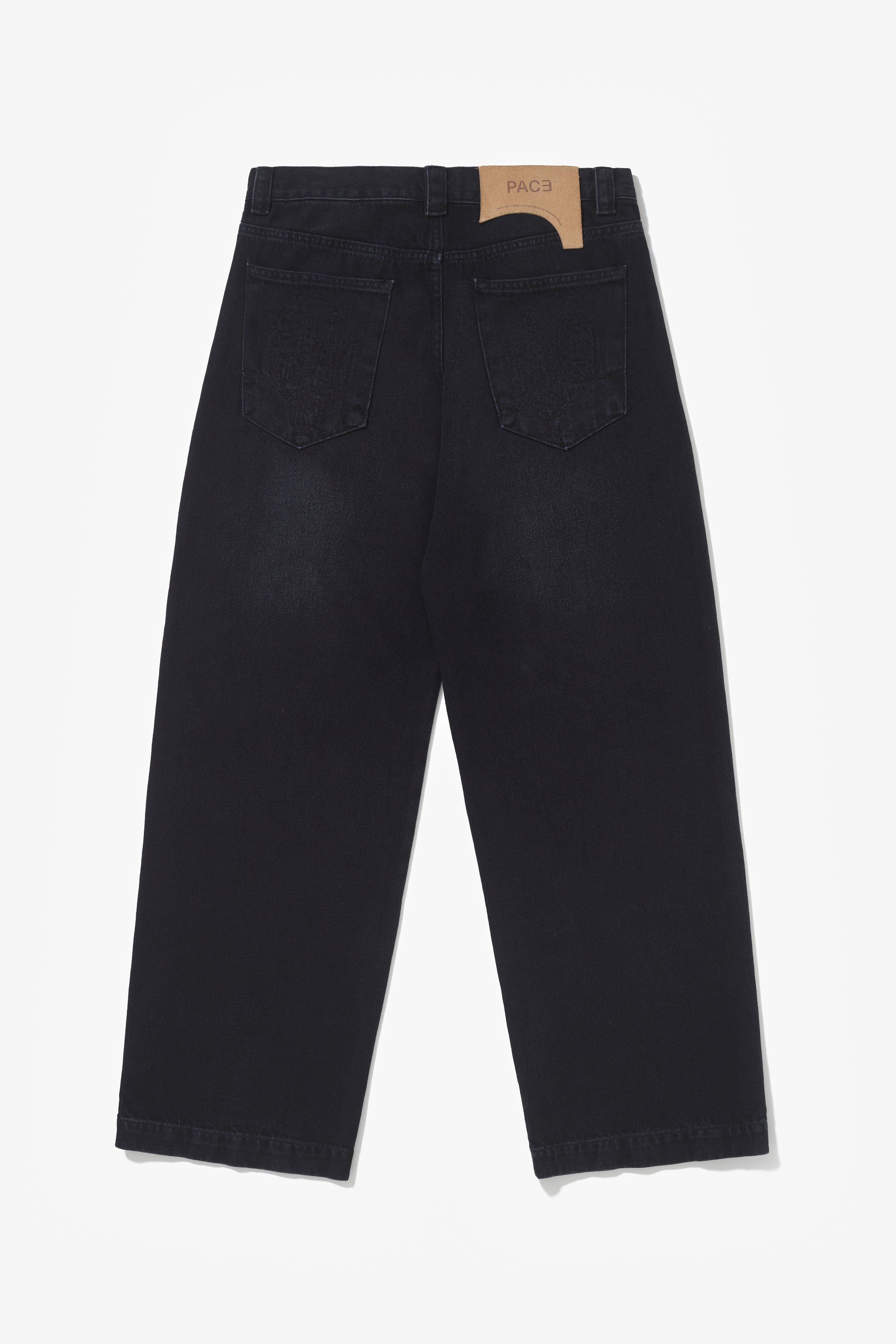 BLACK STRAIGHT JEANS