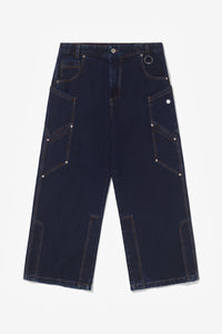 POKETTO RELAXED BLACK BLUE JEANS