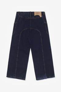 POKETTO RELAXED BLACK BLUE JEANS