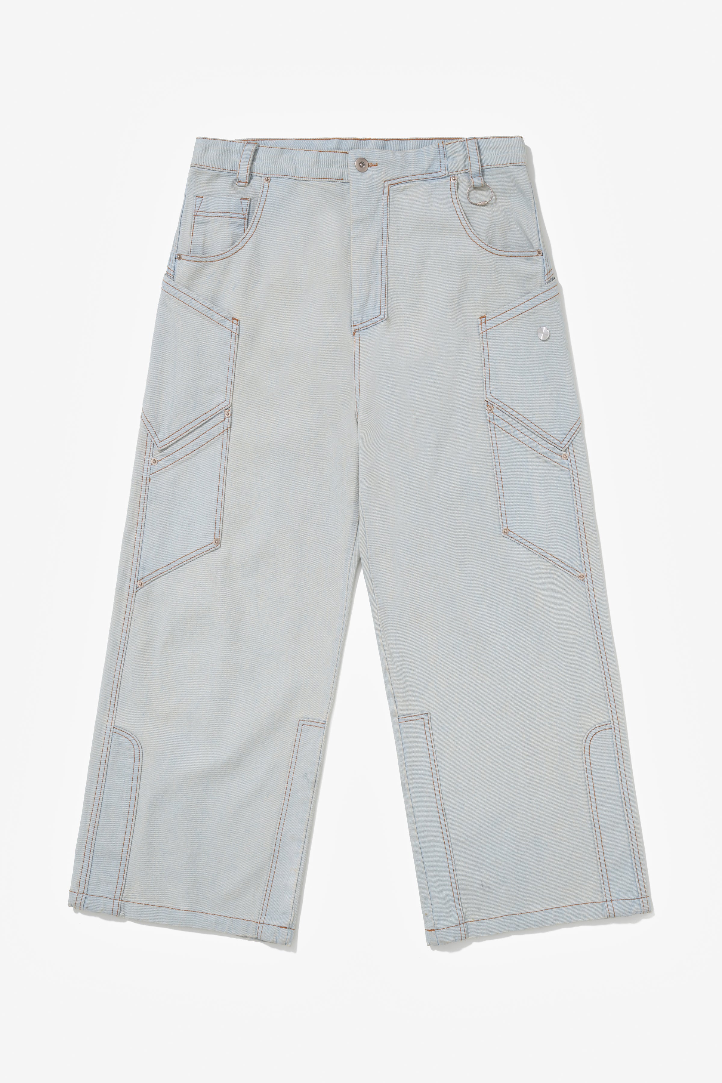POKETTO RELAXED LIGHT BLUE JEANS
