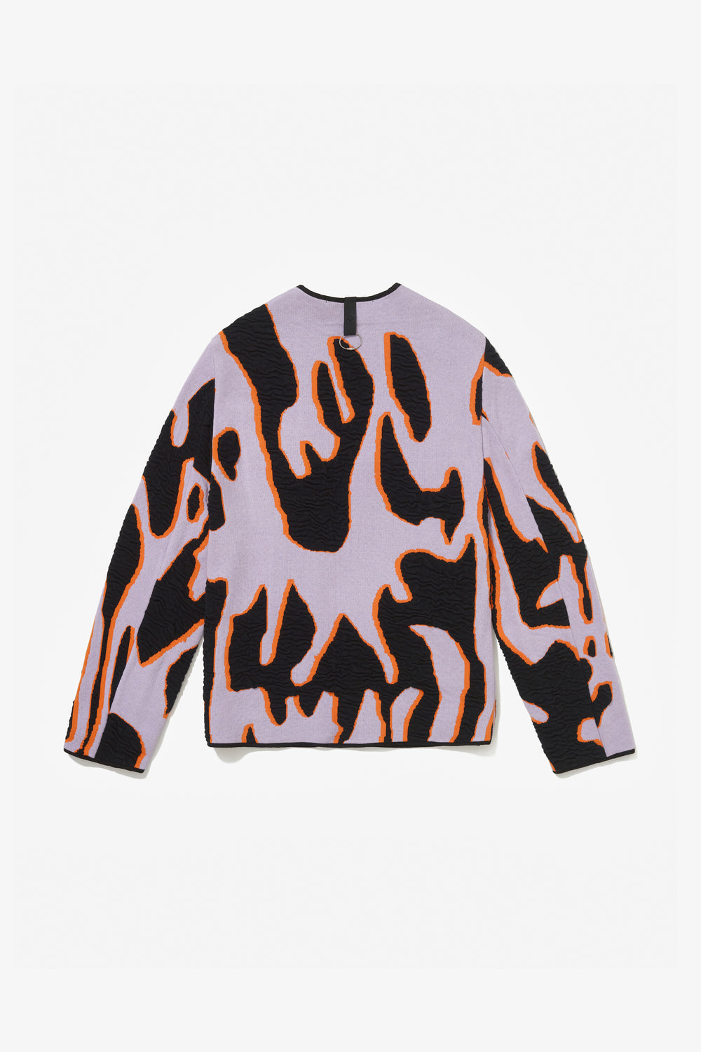 CHLADNI FIGURES JACKET SEA SQUIRT LILAC / BLACK