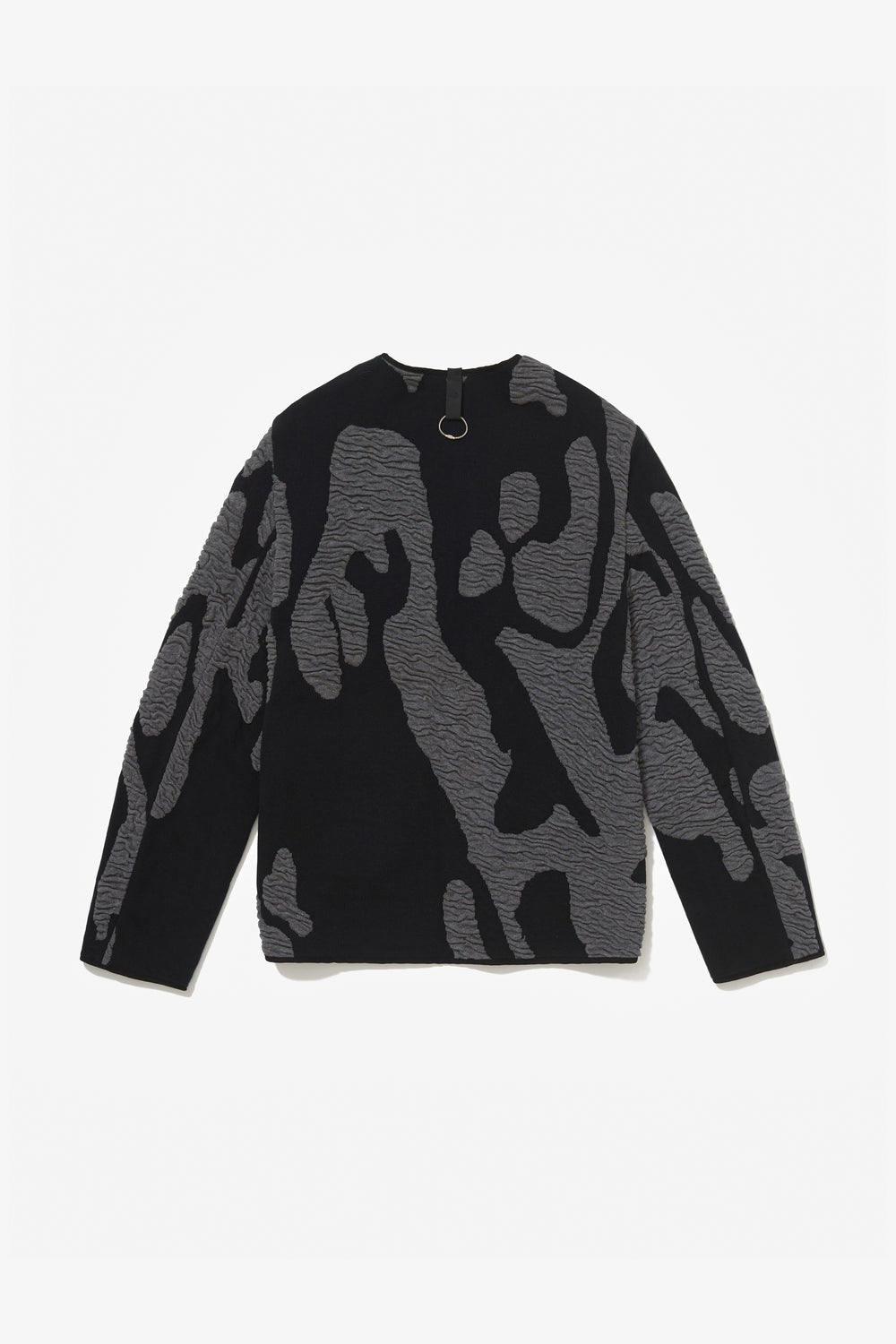 CHLADNI FIGURES JACKET TITANIUM GREY/ BLACK