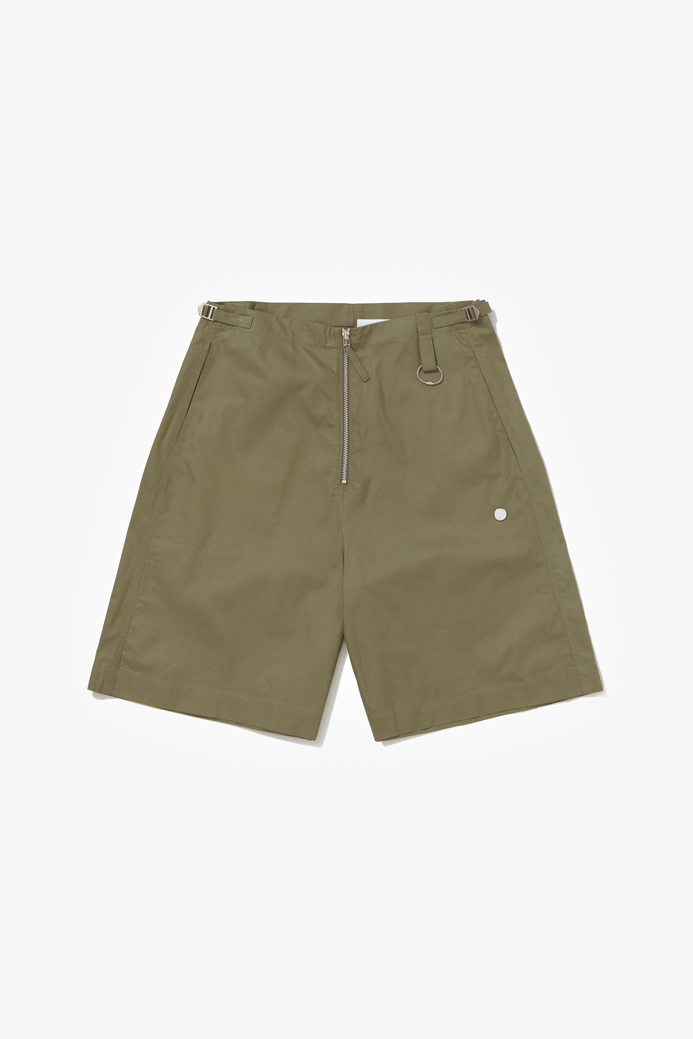 PAPER SHORTS ARMY GREEN