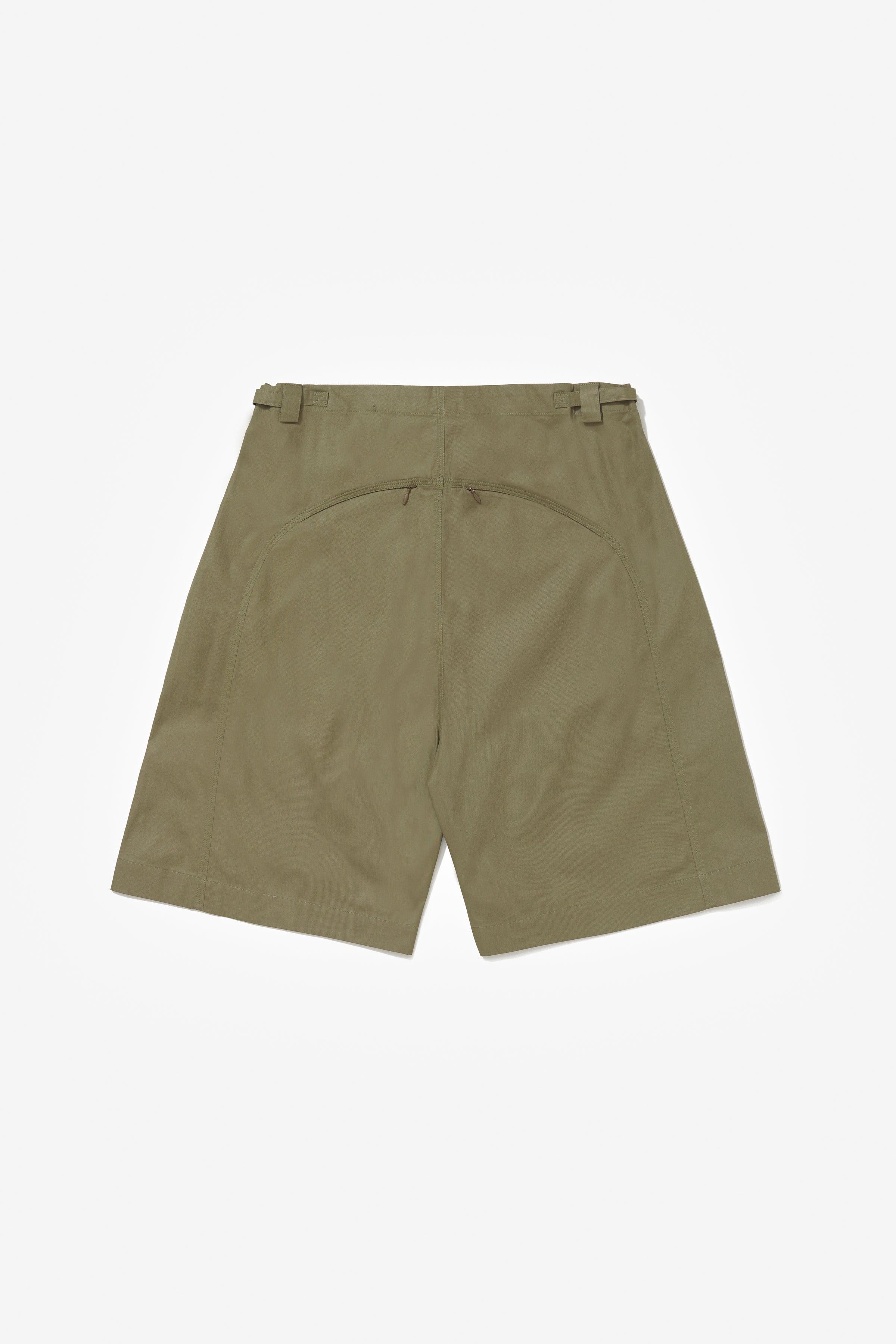 PAPER SHORTS ARMY GREEN