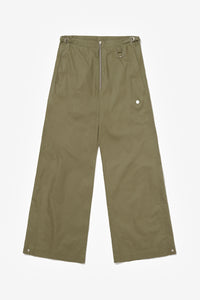 PAPER PANTS ARMY GREEN