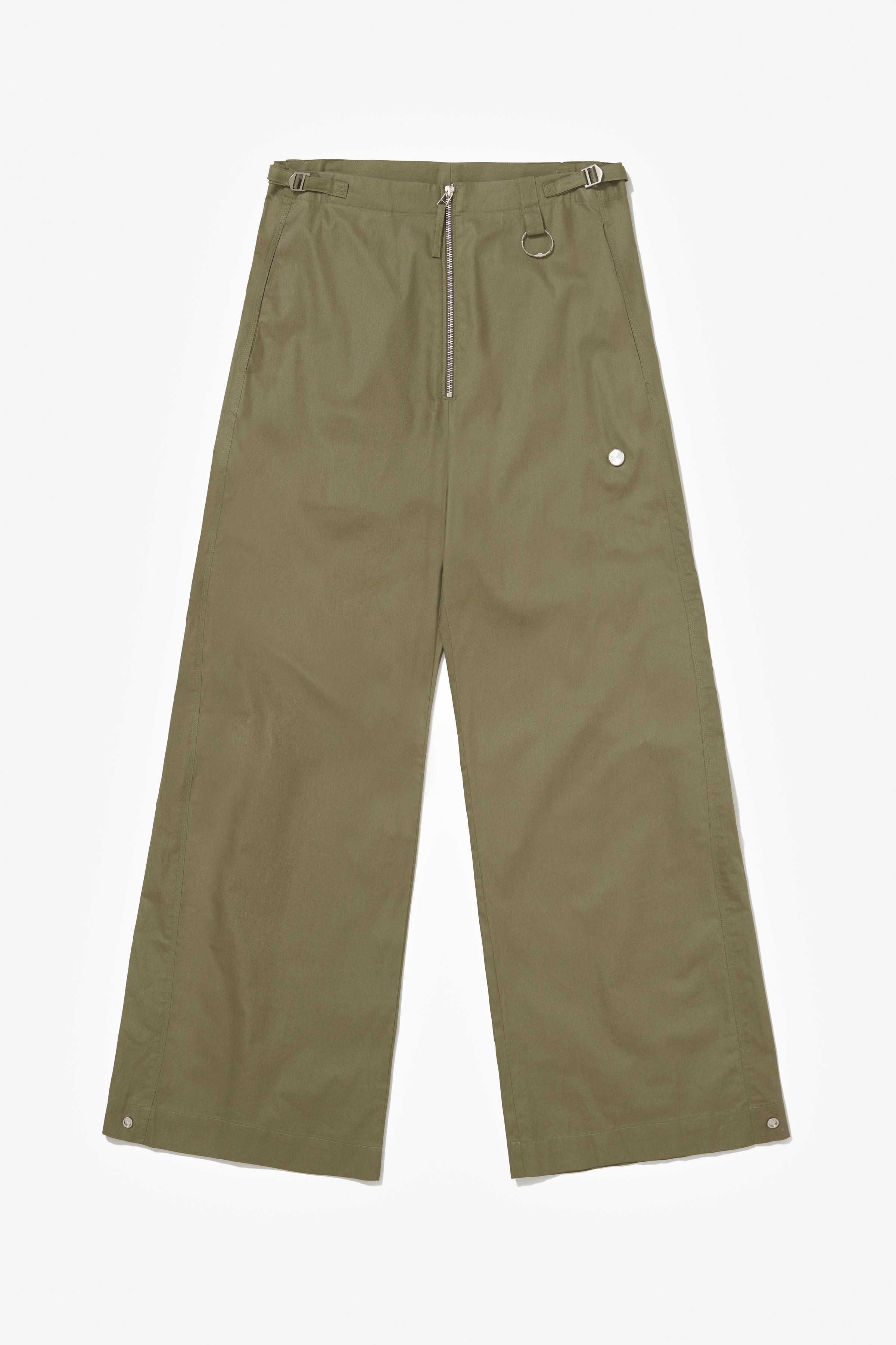PAPER PANTS ARMY GREEN