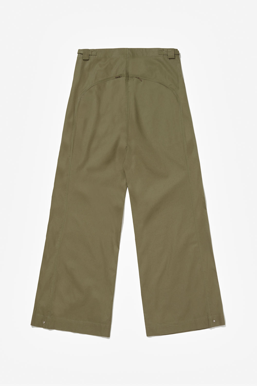 PAPER PANTS ARMY GREEN
