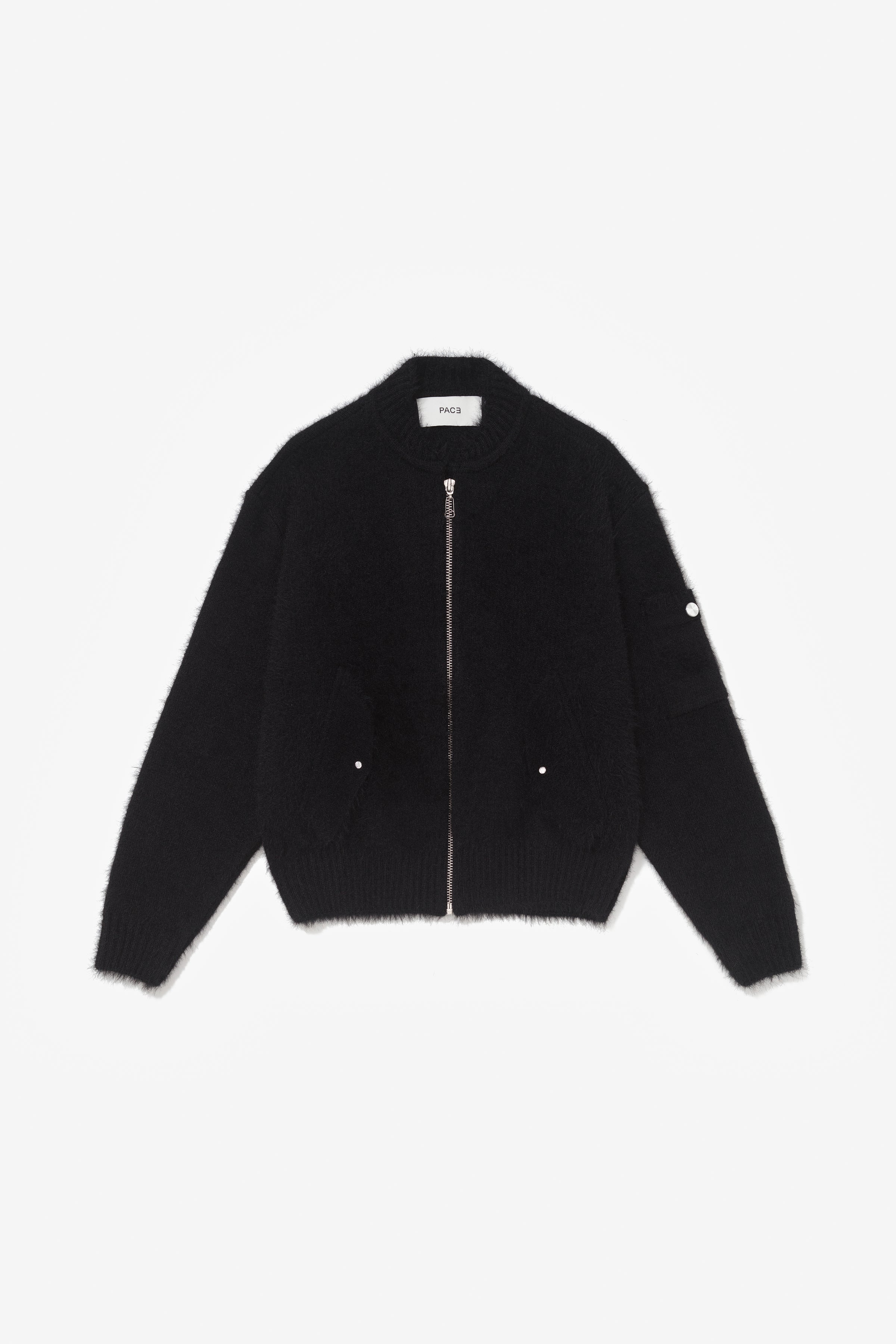BOMBER KNIT BLACK