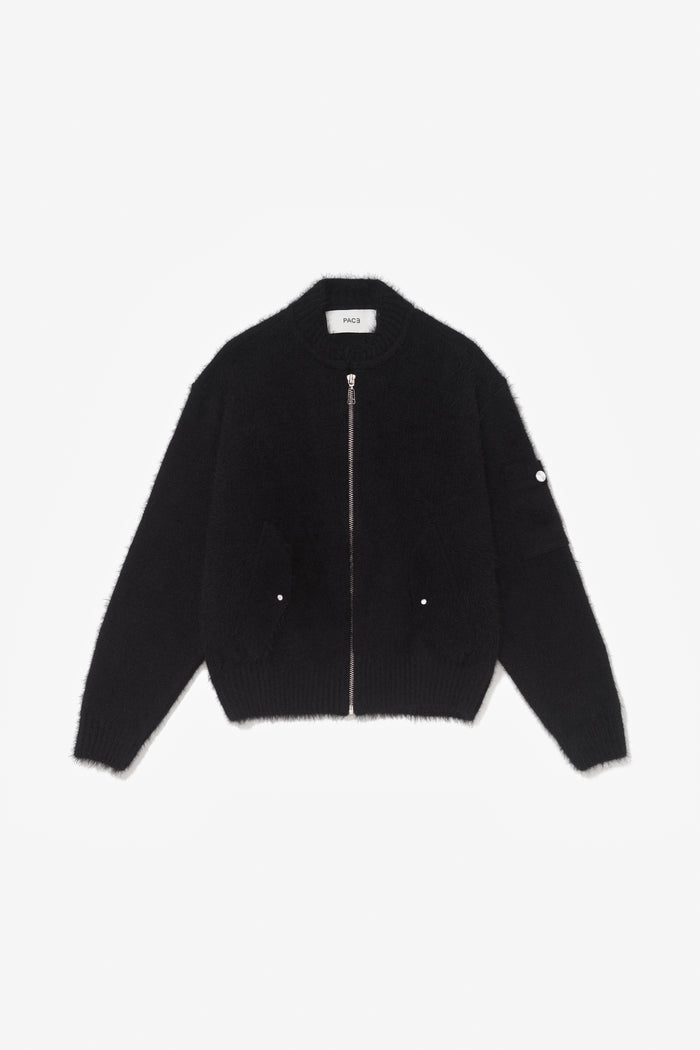BOMBER KNIT BLACK