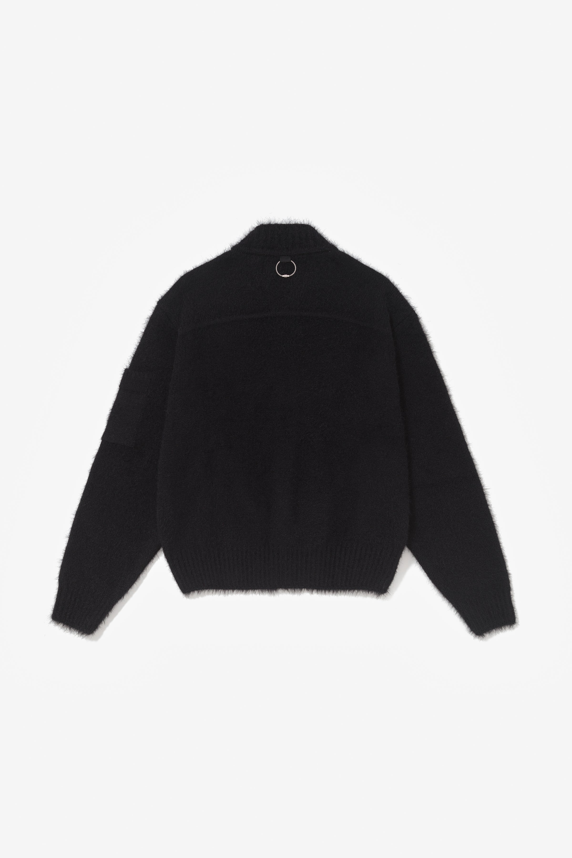 BOMBER KNIT BLACK