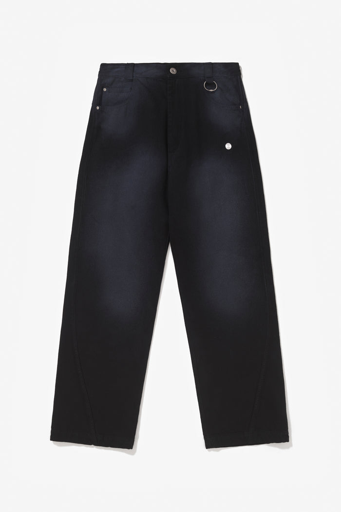 U-X STRAIGHT JEANS BLACK