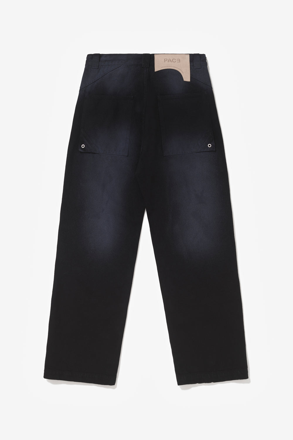 U-X STRAIGHT JEANS BLACK