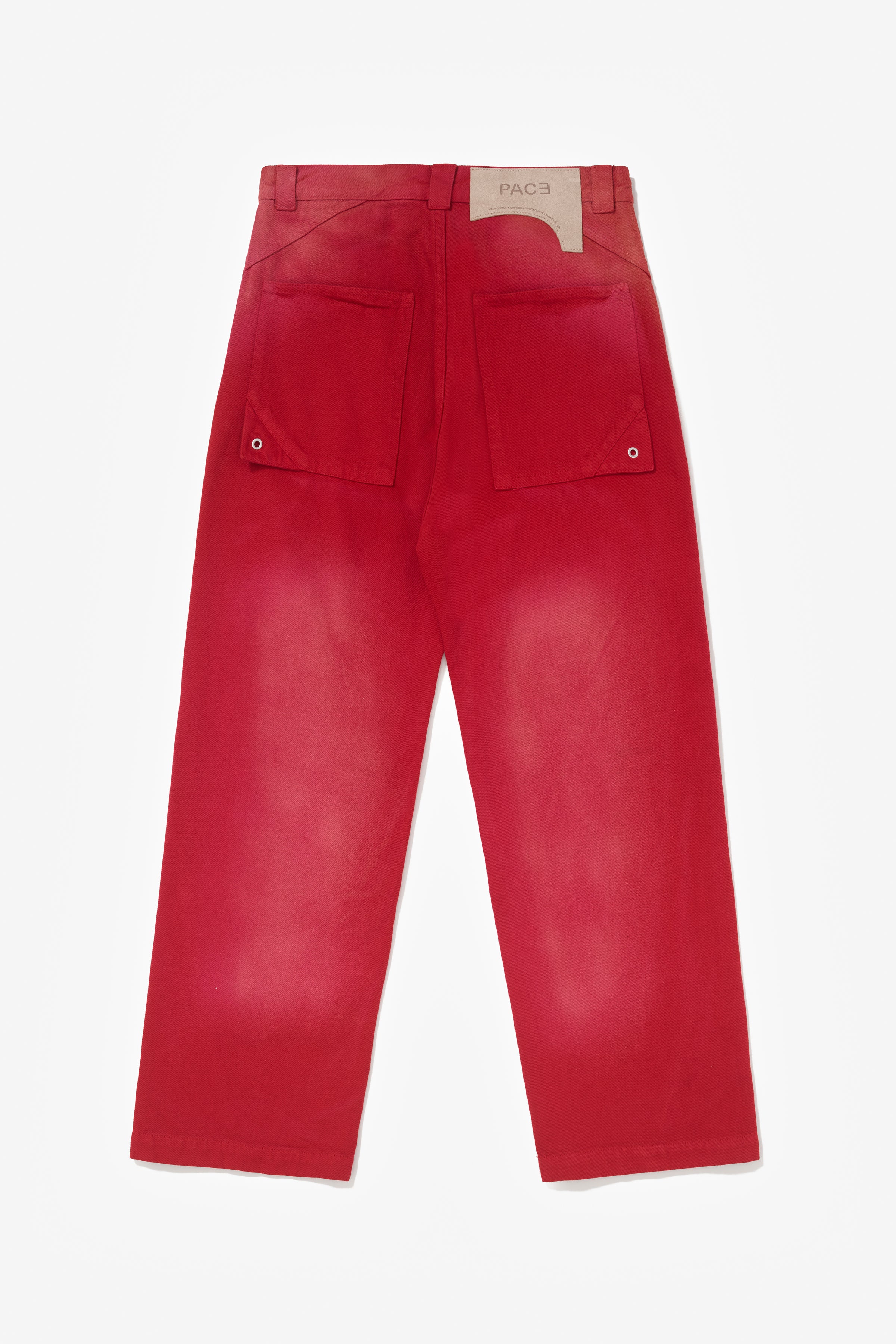 U-X STRAIGHT JEANS RED