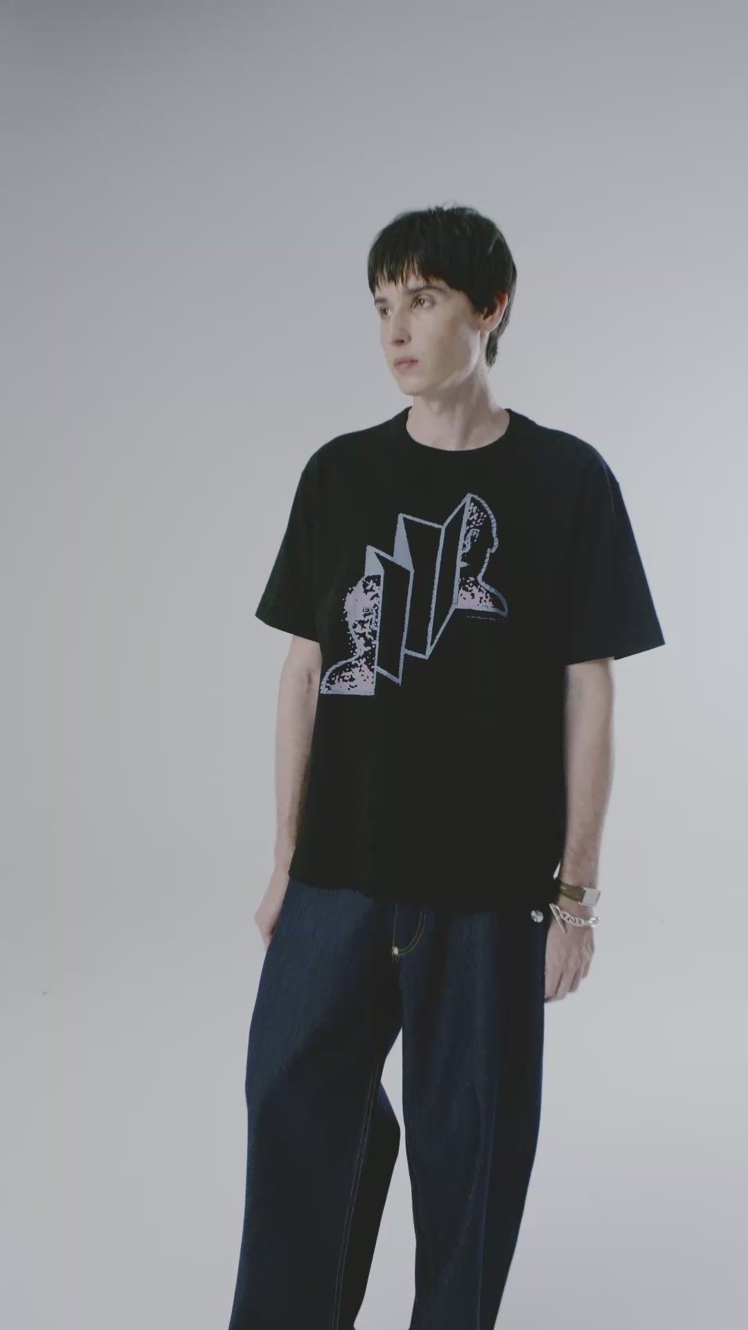 FOLD REGULAR TEE BLACK – PACE ™