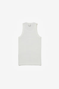 TANK TOP WAFFLE KNIT OFF WHITE
