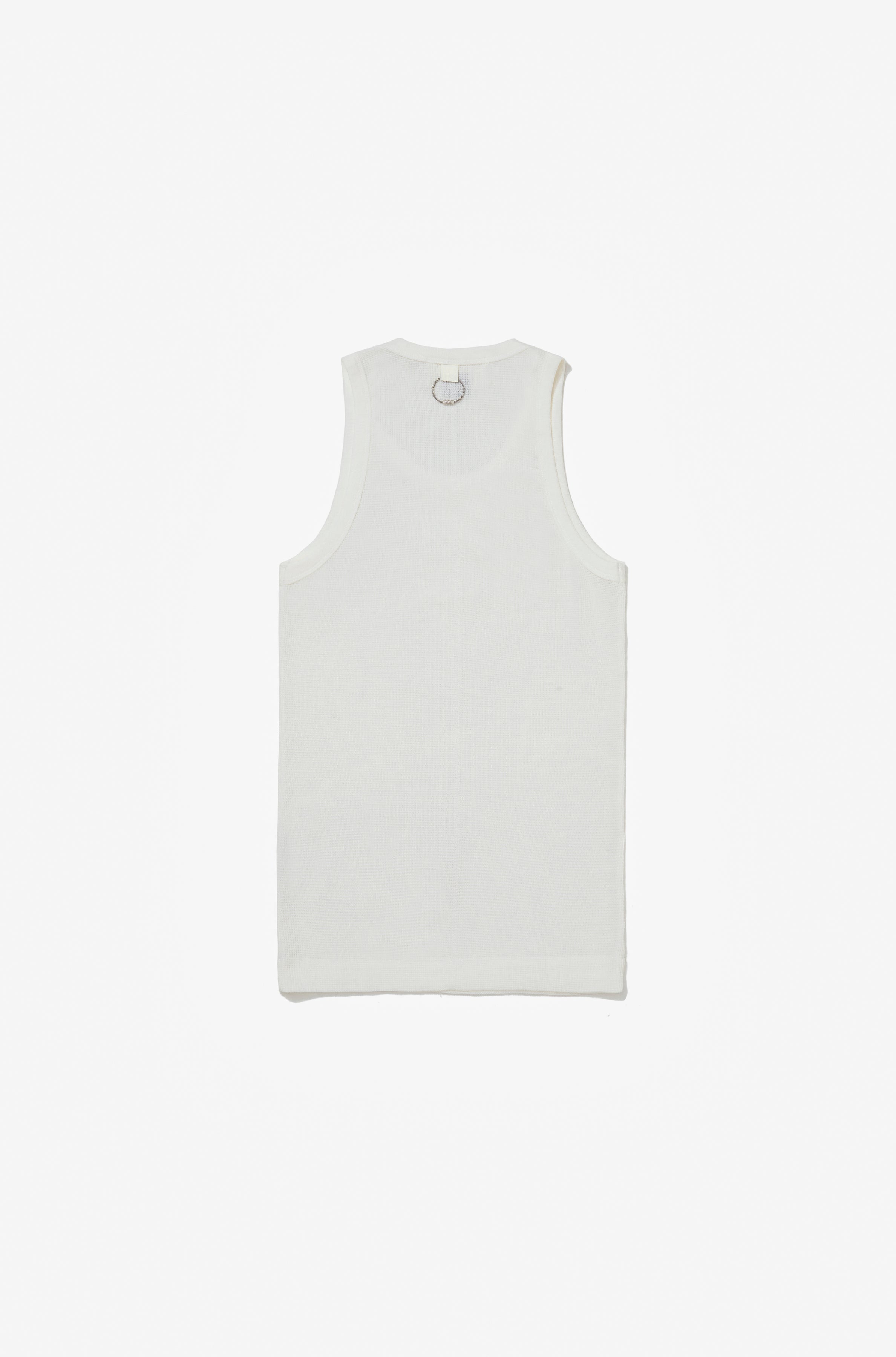 TANK TOP WAFFLE KNIT OFF WHITE